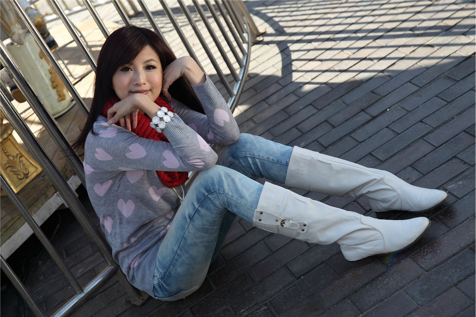 宜兰游拍 高清晰超大美少女图片打包下载